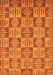 Abstract Orange Modern Rug, abs330org