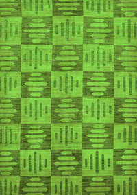 Abstract Green Modern Rug, abs330grn