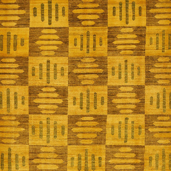 Machine Washable Abstract Sedona Brown Rug, wshabs330