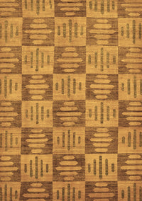 Abstract Brown Modern Rug, abs330brn