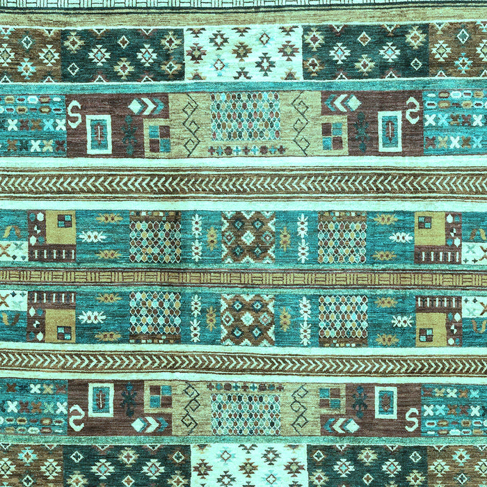 Machine Washable Abstract Light Blue Modern Rug, wshabs3310lblu