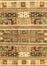 Abstract Brown Modern Rug, abs3310brn