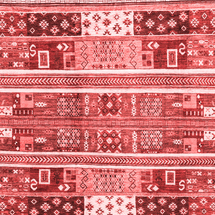 Abstract Red Modern Area Rugs