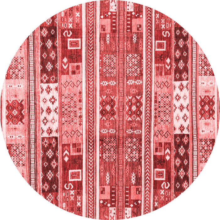 Abstract Red Modern Rug, abs3310red