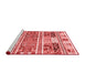 Modern Red Washable Rugs