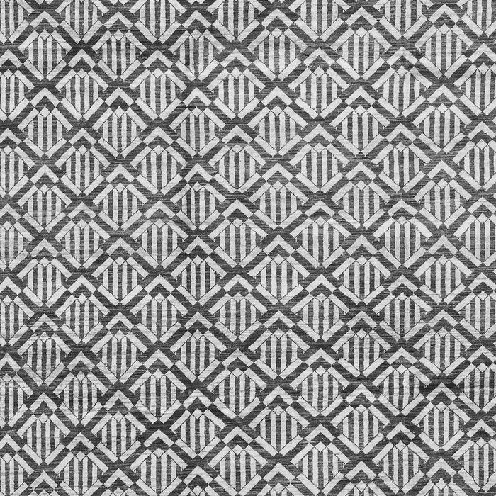 Abstract Gray Modern Rug, abs3311gry