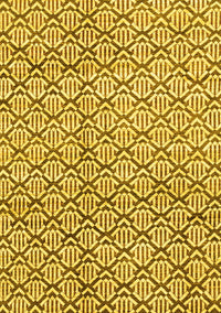 Abstract Yellow Modern Rug, abs3311yw