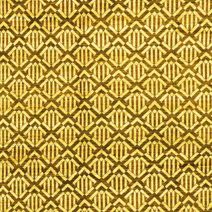 Abstract Yellow Modern Rug, abs3311yw