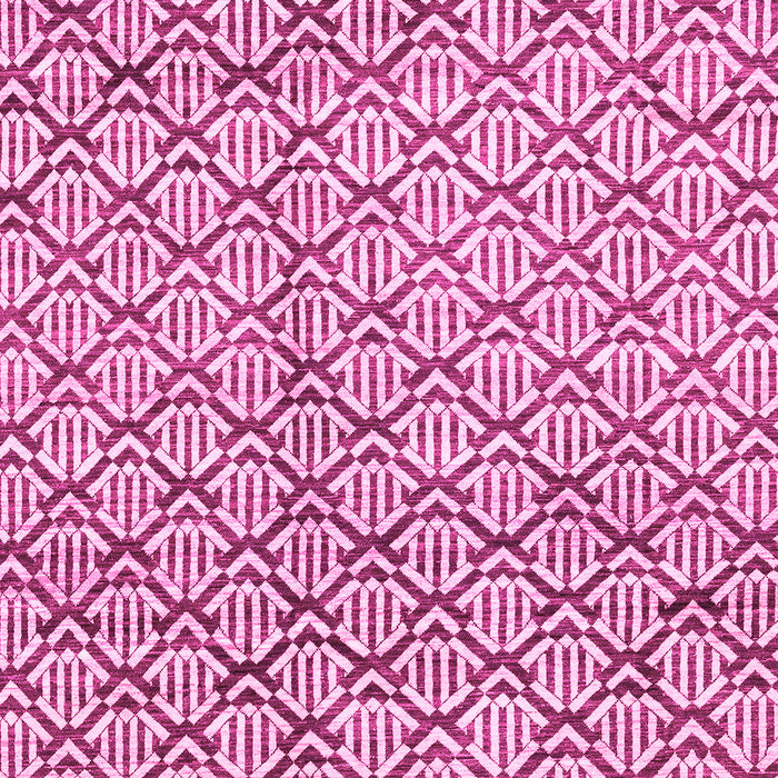 Machine Washable Abstract Pink Modern Rug, wshabs3311pnk