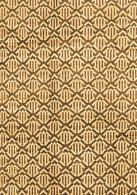 Abstract Brown Modern Rug, abs3311brn