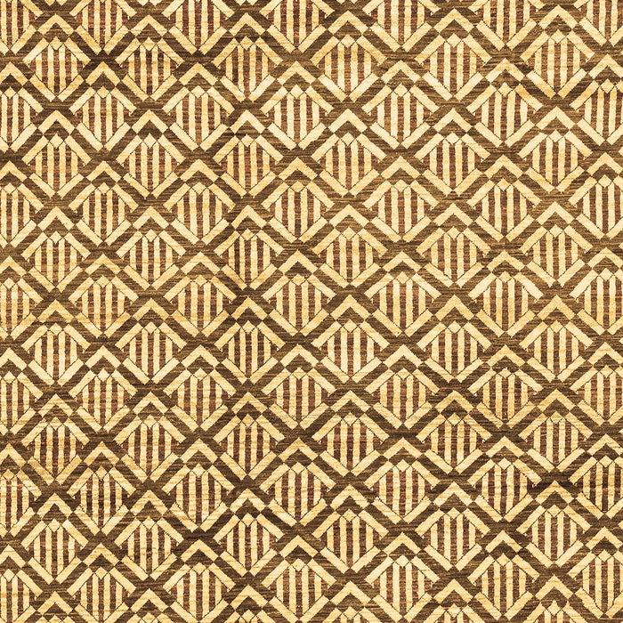 Abstract Brown Modern Rug, abs3311brn