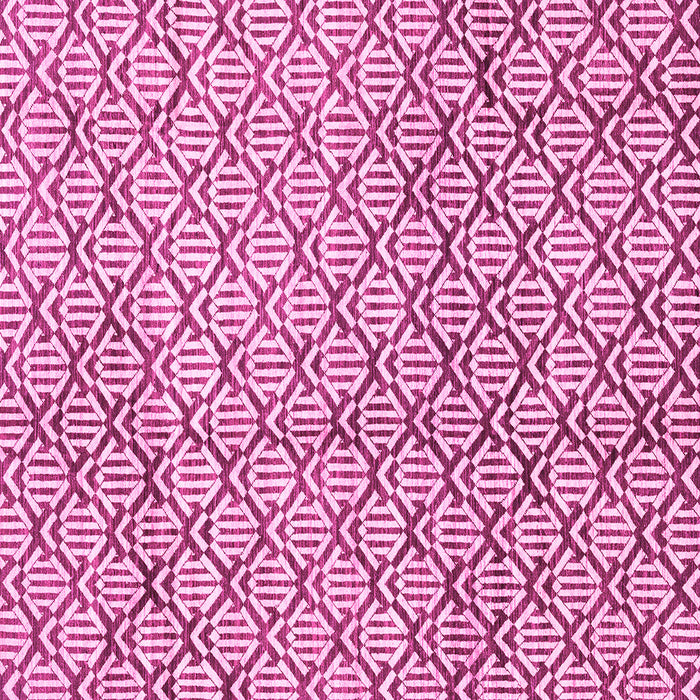 Square Abstract Pink Modern Rug, abs3311pnk