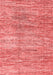 Abstract Red Modern Area Rugs