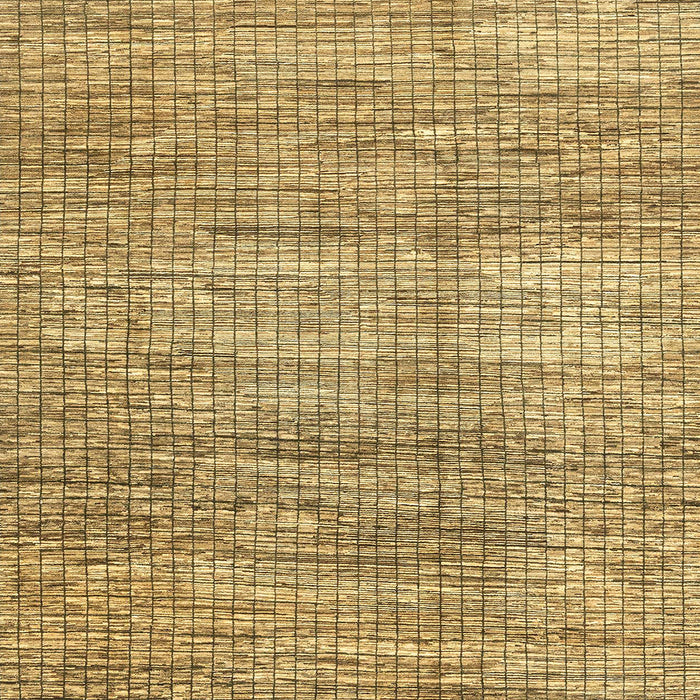 Square Abstract Chrome Gold Yellow Modern Rug, abs3312