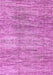 Machine Washable Abstract Purple Modern Area Rugs, wshabs3312pur