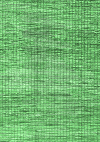 Abstract Emerald Green Modern Rug, abs3312emgrn