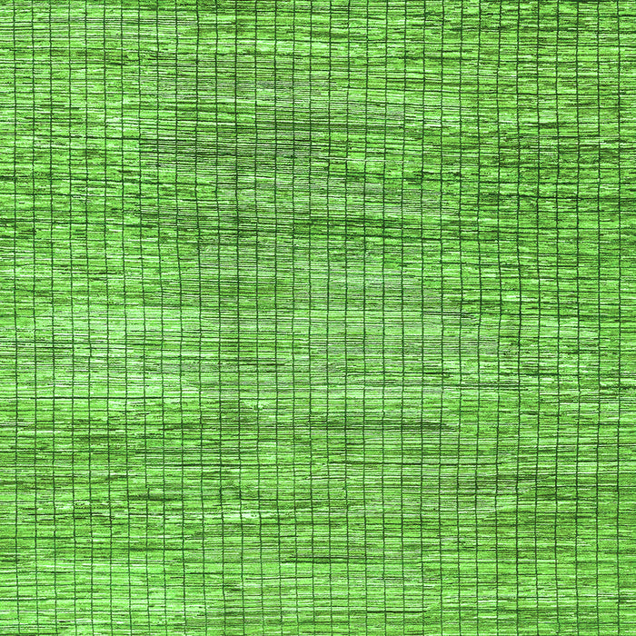 Square Abstract Green Modern Rug, abs3312grn