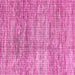 Square Abstract Pink Modern Rug, abs3312pnk