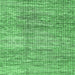 Square Abstract Emerald Green Modern Rug, abs3312emgrn