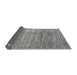 Sideview of Abstract Gray Modern Rug, abs3312gry