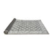 Sideview of Abstract Gray Modern Rug, abs3313gry