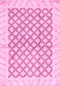 Abstract Pink Modern Rug, abs3313pnk