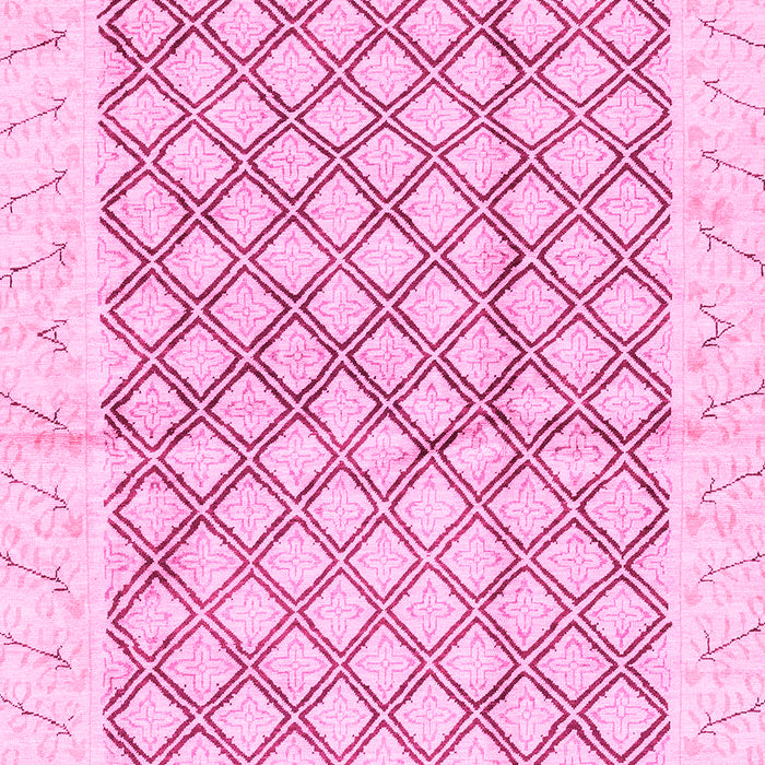 Abstract Pink Modern Rug, abs3313pnk