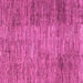 Square Machine Washable Abstract Pink Modern Rug, wshabs3314pnk