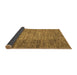 Sideview of Abstract Brown Modern Rug, abs3314brn