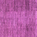 Square Machine Washable Abstract Purple Modern Area Rugs, wshabs3314pur