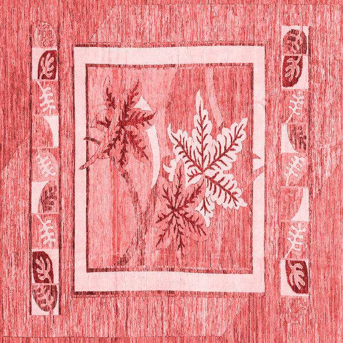 Abstract Red Modern Rug, abs3315red