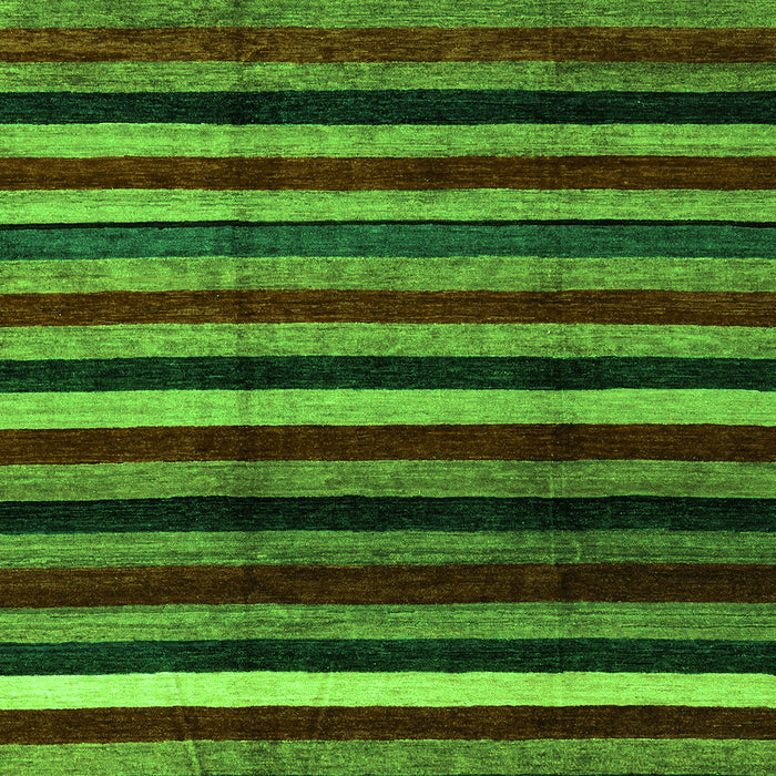 Abstract Green Modern Rug, abs3316grn