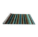 Sideview of Machine Washable Abstract Light Blue Modern Rug, wshabs3316lblu