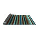 Sideview of Abstract Light Blue Modern Rug, abs3316lblu