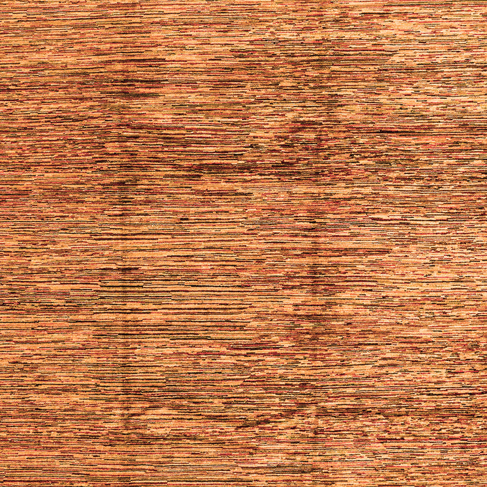 Machine Washable Abstract Orange Modern Area Rugs, wshabs3317org