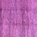 Square Machine Washable Abstract Purple Modern Area Rugs, wshabs3317pur