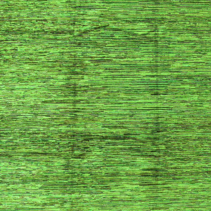 Machine Washable Abstract Green Modern Area Rugs, wshabs3317grn