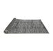 Sideview of Abstract Gray Modern Rug, abs3317gry