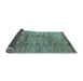 Sideview of Abstract Light Blue Modern Rug, abs3317lblu