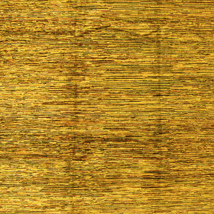 Machine Washable Abstract Yellow Modern Rug, wshabs3317yw