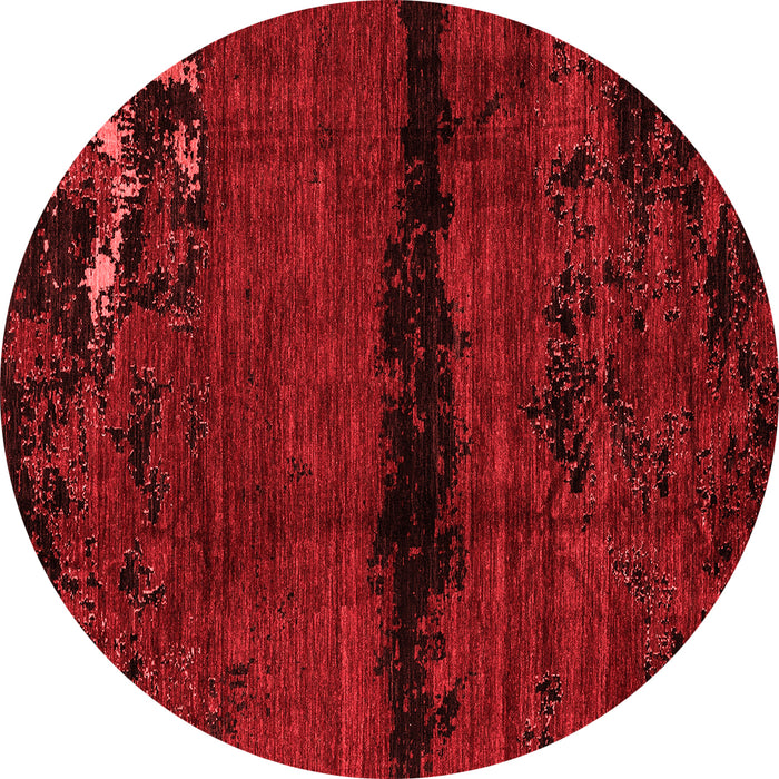 Abstract Red Modern Rug, abs3318red