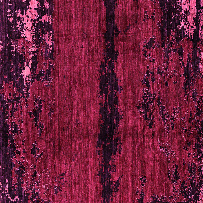 Square Abstract Pink Modern Rug, abs3318pnk
