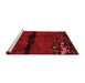 Modern Red Washable Rugs