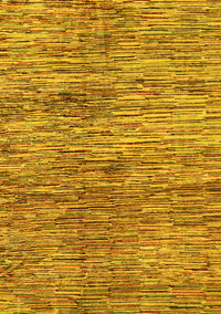 Abstract Yellow Modern Rug, abs3319yw