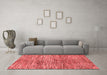 Modern Red Washable Rugs