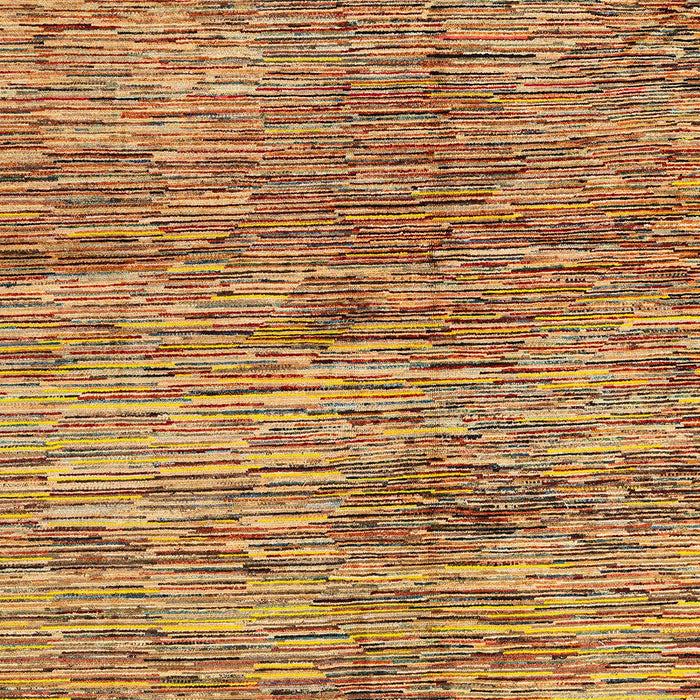 Machine Washable Abstract Orange Rug, wshabs3319