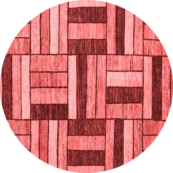 Abstract Red Modern Rug, abs331red