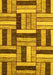 Abstract Yellow Modern Rug, abs331yw