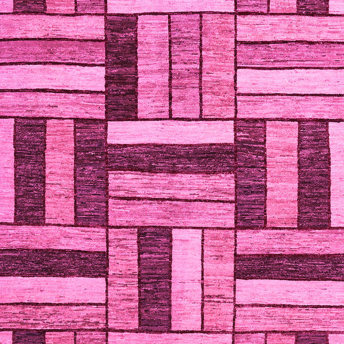 Machine Washable Abstract Pink Modern Rug, wshabs331pnk