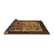 Sideview of Animal Brown Modern Rug, abs3320brn